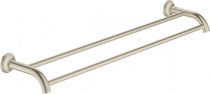 Полотенцедержатель Grohe Essentials Authentic 40654EN1 никель сталь, подвесной