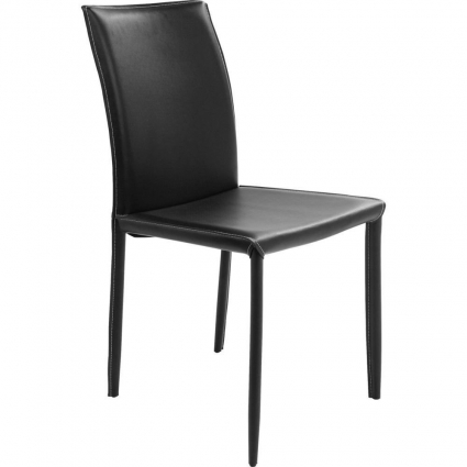 Стул KARE DESIGN Milano черного цвета 47x61x91 см,  стиль современный