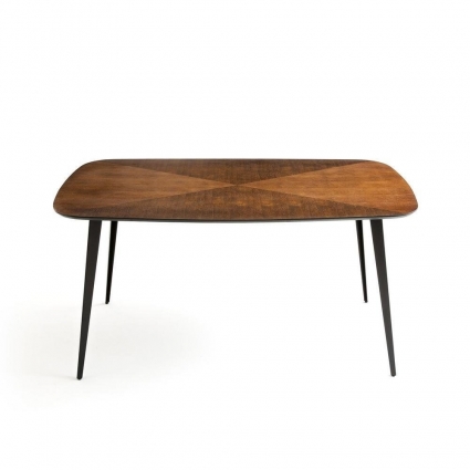 Стол обеденный La Redoute Watford на стальных ножках 150x90x75 см,  стиль лофт