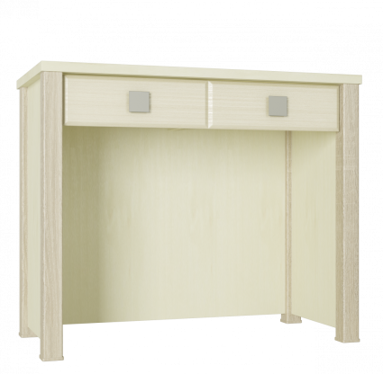 Стол Compass туалетный Изабель ИЗ-3 береза снежная 90x45x75 см,  стиль классический
