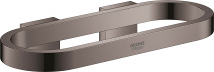 Держатель для мыльницы Grohe Selection 41035A00 темный графит цвет черный, подвесная