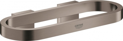 Держатель для мыльницы Grohe Selection 41035AL0 темный графит цвет сталь, подвесная