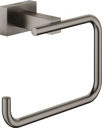 Держатель туалетной бумаги Grohe Essentials Cube 40507AL1 темный графит сталь, подвесной