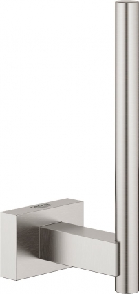 Держатель туалетной бумаги Grohe Essentials Cube 40623DC1 суперсталь подвесной,  в современном стиле