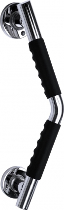 Поручень Ridder Ken M А263110 с противоскользящей резиновой накладкой, хром, подвесной