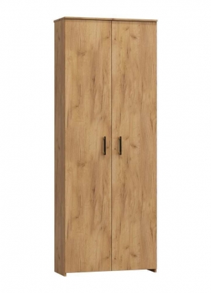 Шкаф Compass Агата АТ-4 дуб крафт золотой 80x35x120 см,  стиль классический