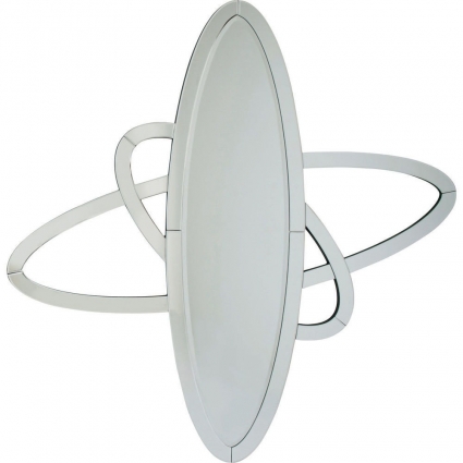 Зеркало KARE DESIGN Molecular овальной формы 101x2x118 см,  стиль современный