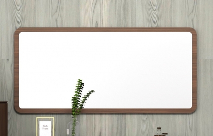 Зеркало MOD INTERIORS Paterna в отделке шпон дуба 160x2x75 см,  стиль современный