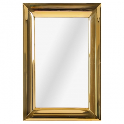 Настенное зеркало Object Desire Стил Голд золотого цвета 80x8x120 см,  стиль классический