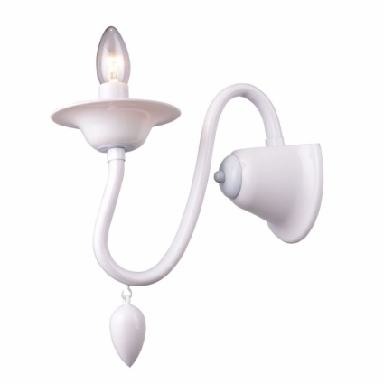 Бра Toplight Martina TL7310B-01WH в стиле модерн, цвет белый, мощность 40 Вт