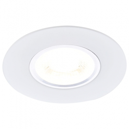 Встраиваемый светильник Ambrella light Classic A500 W в современном стиле, цвет белый