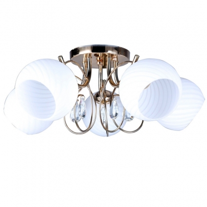 Потолочная люстра Omnilux Martello OML-25207-05 цвет белый, мощность 300 Вт