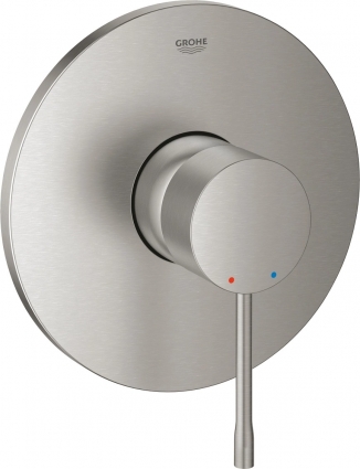 Смеситель Grohe Essence Pro 24168DC1 для душа, суперсталь, однорычажный