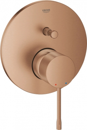 Смеситель Grohe Essence Pro 24167DL1 для ванны с душем, теплый закат, однорычажный, медь