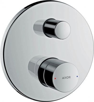 Смеситель Axor Uno 45407000 для ванны с душем, хром, однорычажный