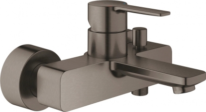 Смеситель Grohe Lineare New 33849AL1 для ванны с душем, темный графит, однорычажный, сталь