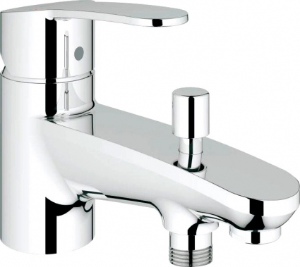 Смеситель Grohe Eurostyle Cosmopolitan 33614002 на борт ванны, хром, однорычажный, длина излива 14.5 см