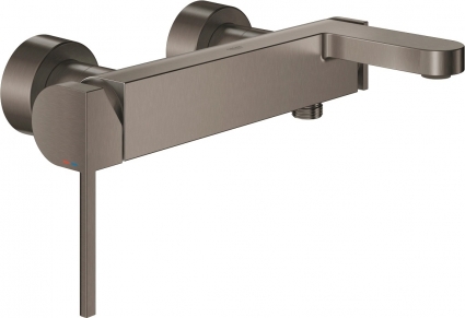 Смеситель Grohe Plus 33553AL3 для ванны с душем, темный графит, однорычажный, сталь