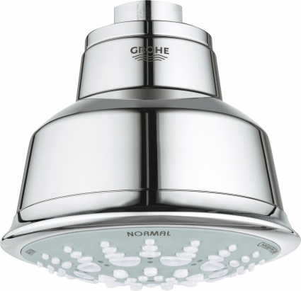 Верхний душ Grohe Relexa Rustic 100 Five 27126001 хром штанга 9.6 см, 5 режимов