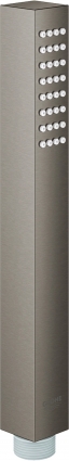 Душевая лейка Grohe Euphoria Cube Stick 27888AL0 темный графит цвет сталь, штанга 21.6 см