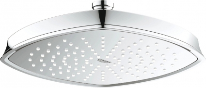Верхний душ Grohe Rainshower Grandera 210 26473000 хром штанга 7.4 см,  в современном стиле