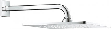 Верхний душ Grohe Rainshower F-Series 10 26070000 хром штанга 11.75 см, размер 25.4 см