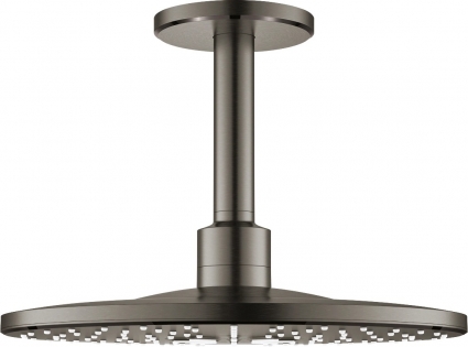 Верхний душ Grohe Rainshower SmartActive 310 26477AL0 темный графит цвет сталь, штанга 22.2 см