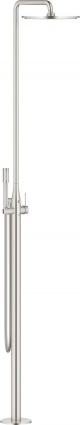 Душевая стойка Grohe Essence New 23741DC1 напольная, суперсталь, штанга 229.8 см, шланг пластиковый 175 см
