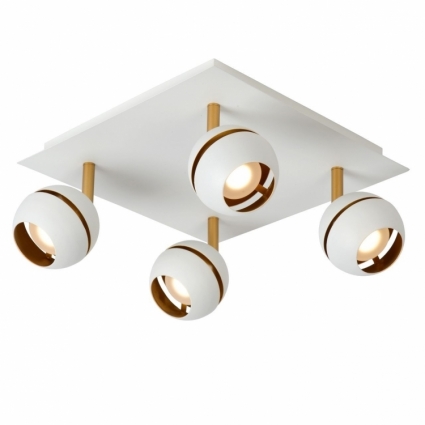 Светодиодный спот Lucide Binari Led 77975/20/31 в стиле модерн, цвет белый