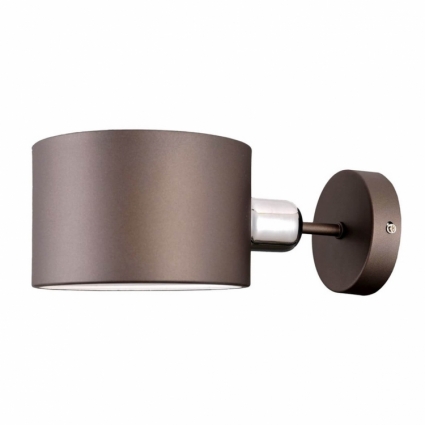 Бра Omnilux Lisera OML-54501-01 в современном стиле, цвет коричневый, мощность 40 Вт