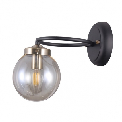 Бра Omnilux Sorrento OML-94001-01 цвет черный, мощность 5 Вт