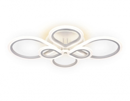 Потолочная светодиодная люстра Ambrella light Original FA522 цвет белый, мощность 160 Вт
