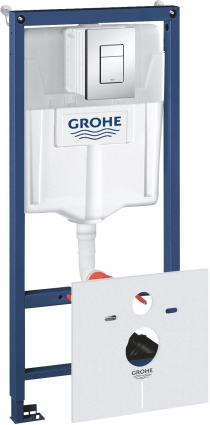 Система инсталляции для унитазов Grohe Rapid SL 126707 хром, 50x16.5x113 см