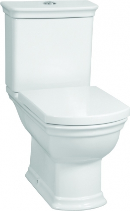 Унитаз-компакт VitrA Valarte 9722B003-7209 белый, прямоугольный, 41x70 см