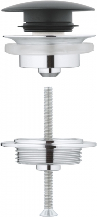 Донный клапан для раковины Grohe 65807KS0 черный бархат