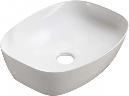 Раковина Melana 320352-805 овальная, цвет белый, на столешницу