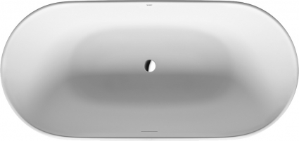 Ванна из искусственного камня Duravit Luv 180x85 овальная, отдельностоящая