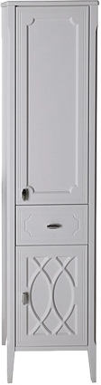 Шкаф-пенал ASB-Woodline Миа 40 10103 напольный, с доводчиками, ручки хром