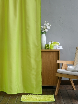 Штора для ванной Moroshka Bright Colors 917-301-01 цвет зеленый,  в современном стиле