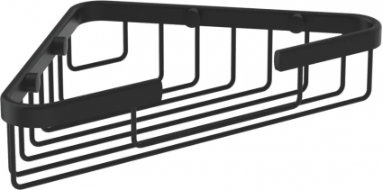 Полка Ideal Standard IOM A9105XG угловая, черная матовая, подвесная