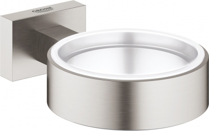 Держатель для стаканов Grohe Essentials Cube 40508DC1 суперсталь подвесная,  в стиле hi-tech