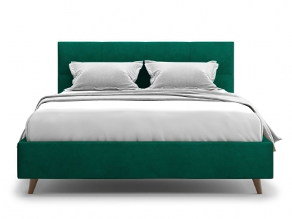 Кровать MYROOM Family Garda 180х200 зеленого цвета с изголовьем, без ящиков