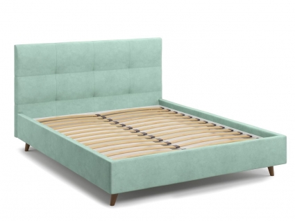 Кровать MYROOM Family Garda 140х200 мятного цвета с изголовьем, без ящиков
