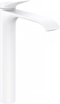 Смеситель Hansgrohe Vivenis 250 75040700 для раковины, белый, однорычажный, высота излива 25.1 см