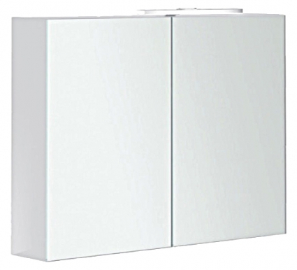 Зеркало-шкаф Villeroy & Boch 2DAY2 80 см с подсветкой, ручки хром