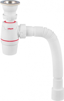 Сифон для мойки Wirquin Neo 30987067 хром