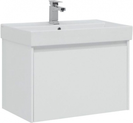 Тумба для комплекта Aquanet Nova Lite 75 1 ящик подвесная,  в современном стиле