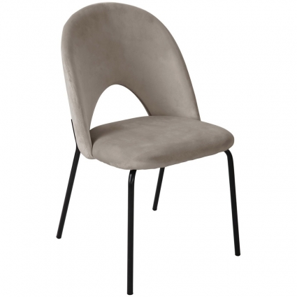 Стул bradexhome Olivia светло-коричневого цвета 47x53x86 см,  стиль скандинавский
