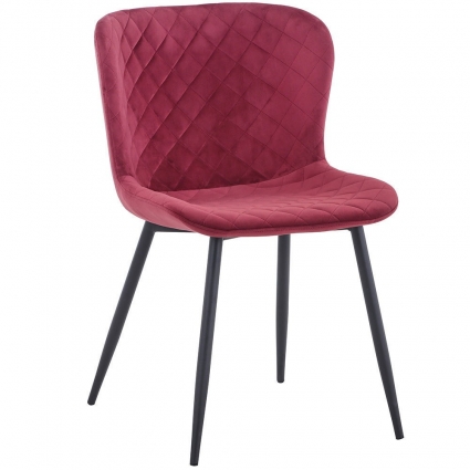 Стул bradexhome Darcy терракотового цвета 47x55x79 см,  стиль скандинавский