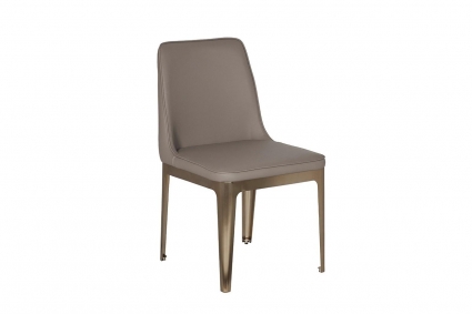 Стул Garda Decor Bel Air темно-бежевого цвета 46x58x81 см,  стиль современный